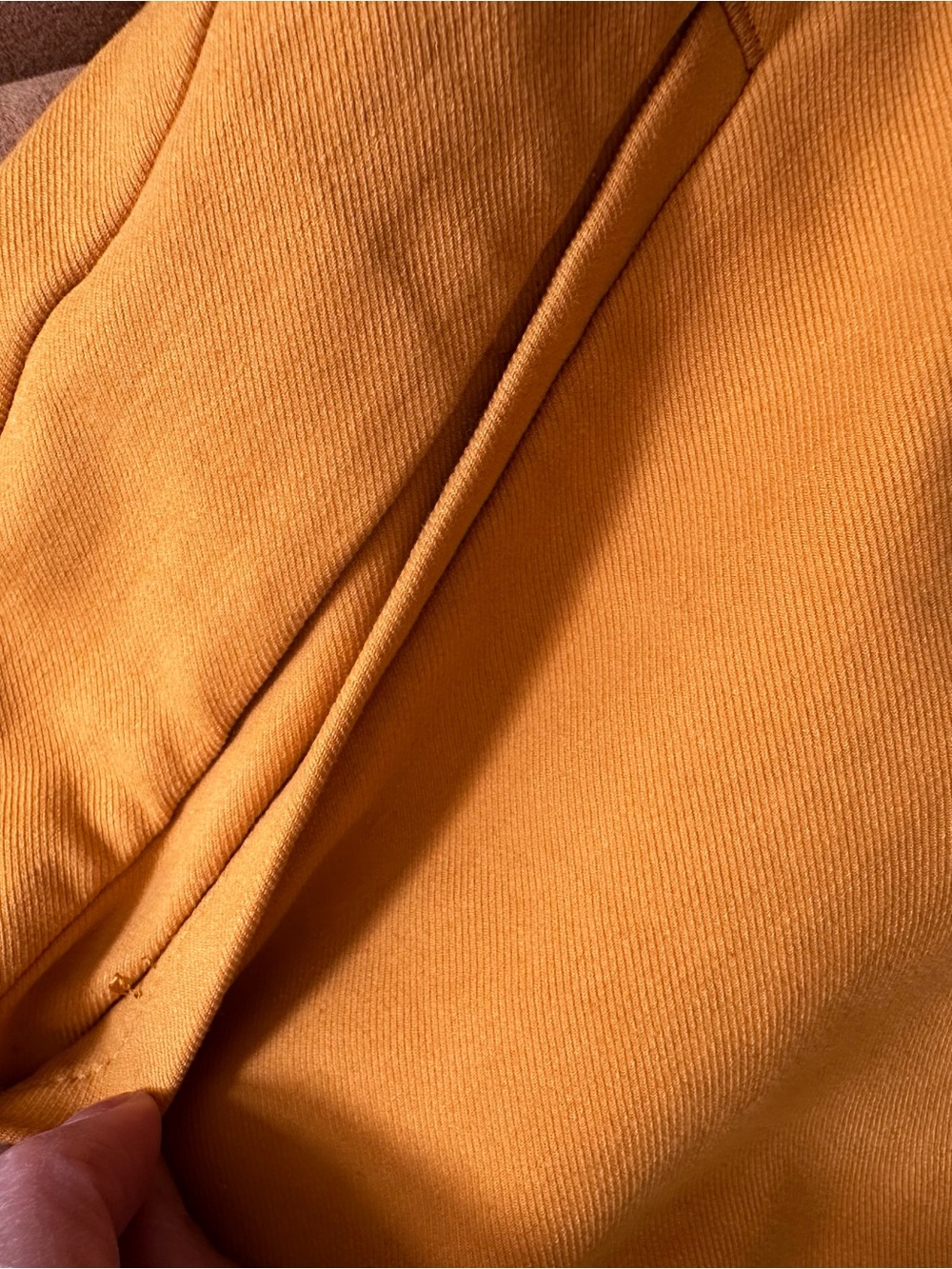 Ann Taylor Bright Orange Cropped Wide-Leg Pants - Picture 4 of 7